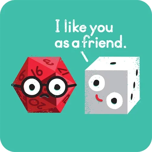 temukan, versi bahasa inggris, funny cube with face art