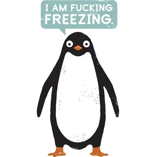 pingouins, icône de pingouin, pingouin klipat, pingouin de dessin animé, pingouin sur fond blanc