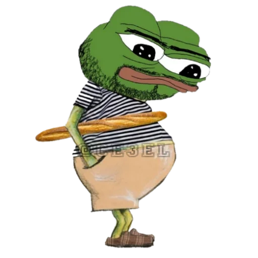 pepe, rare pepe, frog pepe, french toad, frog escapes