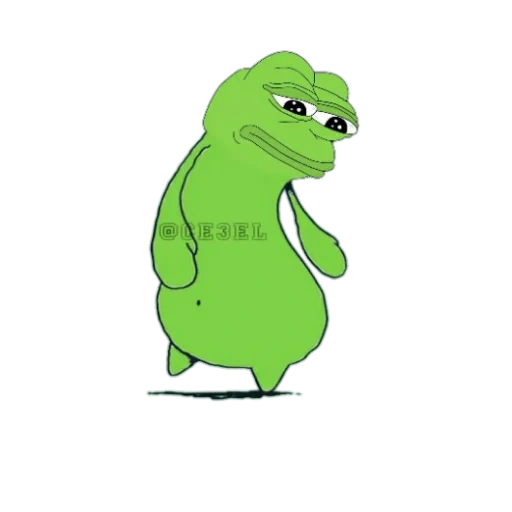 pepe, pepe jaboka, sapo pepe, buba frog pepe, pepe é alto