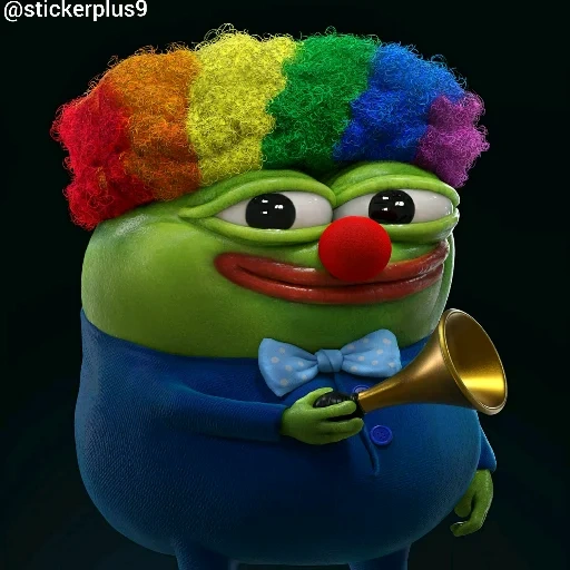 pepe, twitter, clown pepe, clown pepe, pepe frog clown