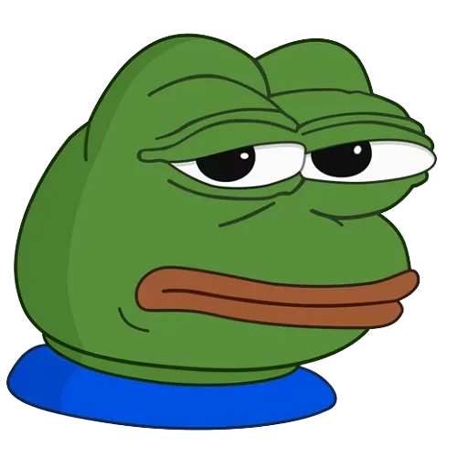 telegram sticker, systems of stickers, frog pepa crying, pepe, sad frog pepe