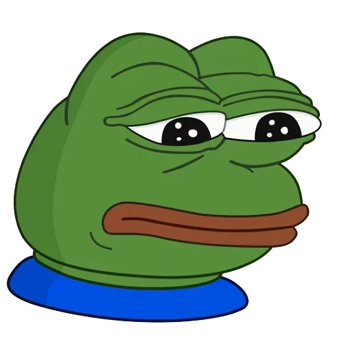 sad pepe, pepe mem, frog pepe, sadge pepe, frog from memes