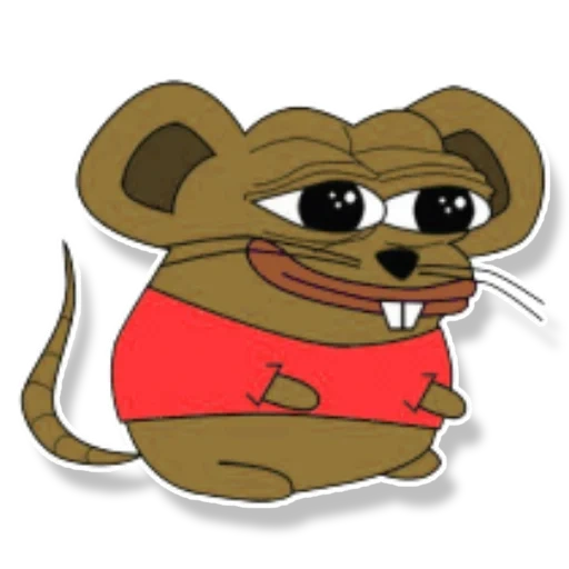 pepe rat, autocollants pepe, pepe rat, grenouille pepe stickerpak, pepe souris