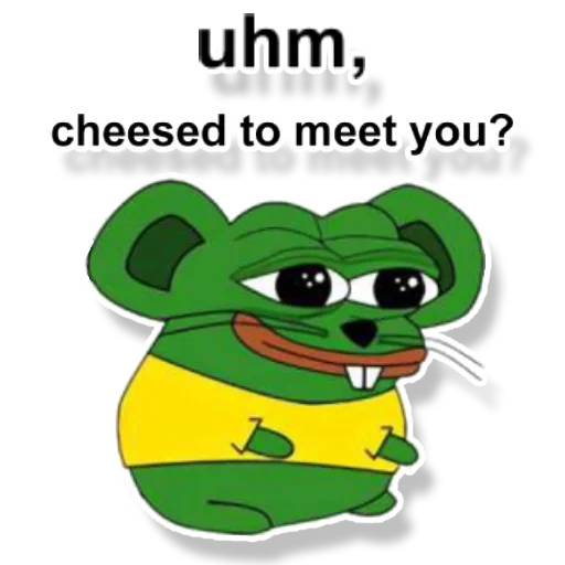 autocollants pepe, autocollants, pepe souris, pepe, rat pepe