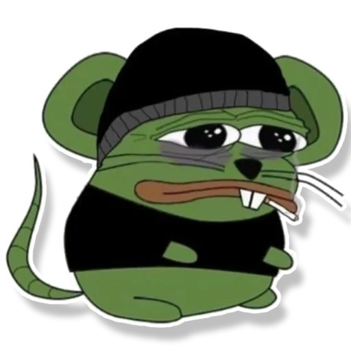 pepe rato, adesivos pepe, conjunto de adesivos, pepe, mouse de computador