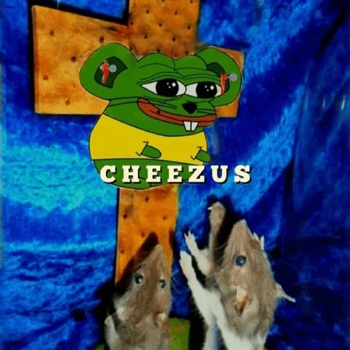 crucified mouse, ratirl pepe, pep rat, pepe rat, kropyvnytsky