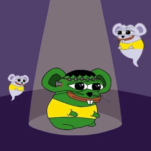 pepe mouse, pepe, ratirl pepe, anime, pepe frog