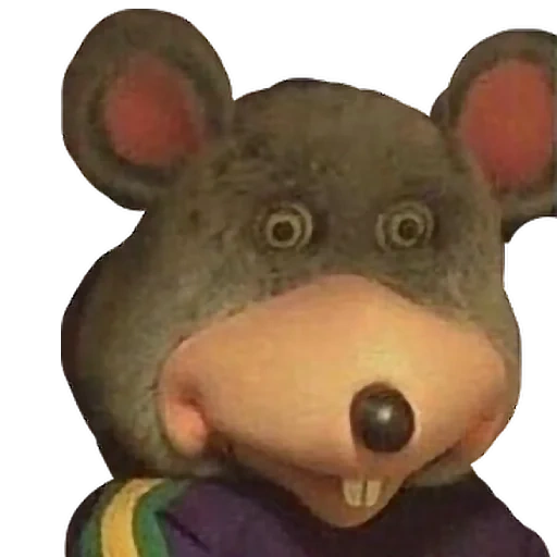 maus von chuck e käse, maus chucky chiz, chuck e käse, chuckie käse, spielzeugmausmeme