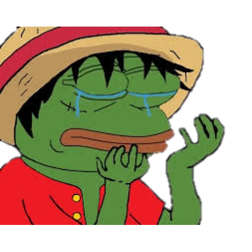zoro pepe, frog pepe meme, pepe frog sadness, meme pepe the frog crying, frog pepe aversion