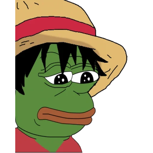 pepe, gambar, meme piece hijau, pepe zhabka ricardo, the frog pepe cowboy