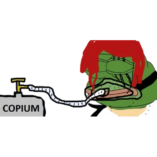 un meme, copium, copia meme, la rana di pepe, pepe il frog