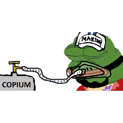 мемы, pepe, текст, copium, pepe the frog