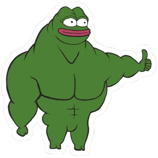 pepe chad, pepy frosch, pepe strong, polen frog, pep