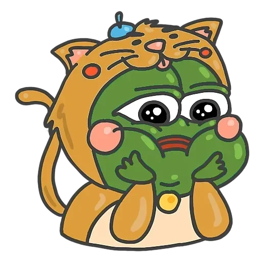 zhaba pepe aufkleber, aufkleber pepe, pepe animierte aufkleber, aufkleber vk pepe, aufkleber