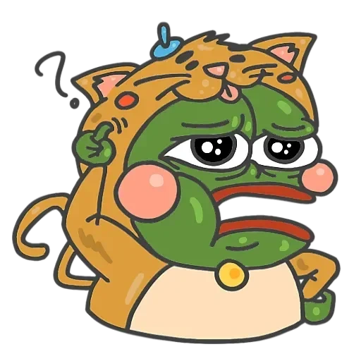 stiker zhab pepe, stiker vk pepe, stiker pepe, stiker, pepe