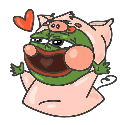 vk pepe stickers, système swin, frog pepe, télégram stickers, anime