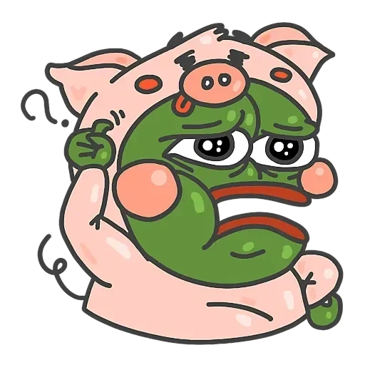 vk pepe sticker, aufkleber pepe, piggy meme, anime, aufkleber cheburashka für watsap