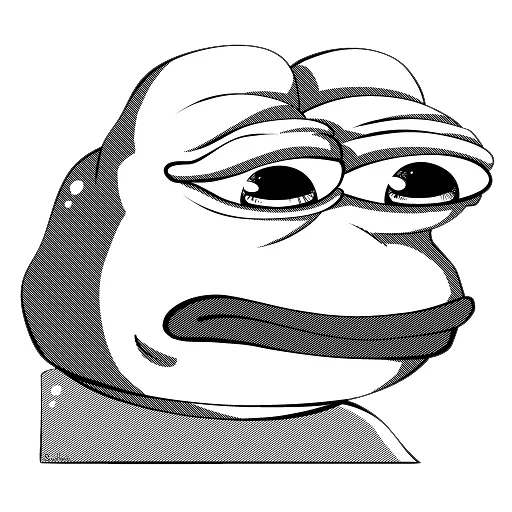 pepe frog, frog pepe blackly white, frog pepa, frog pepa chb, pepe the frog