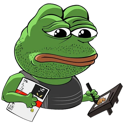 katak pepe, pepe the grog, pepe, fog pepe scientist, stickers pepe