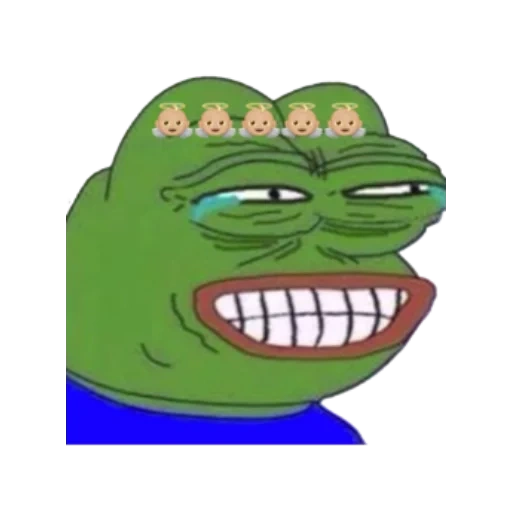pepelaugh, grenouille pepe, systèmes pepe, pepe rit, toad pepe