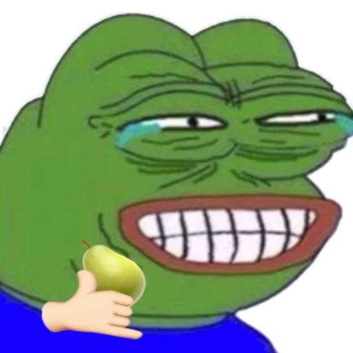 pepelaugh, frog pepe, stiker twitch, the frog pepe smiles, pepe frog