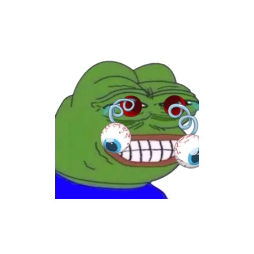 frosch pepe, pepe toad, pepelaugh, aufkleber, pepe lacht