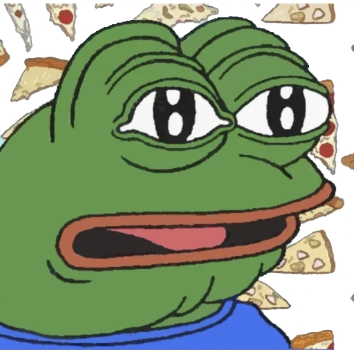 pepe, pepe mem, pepe tevich, pepe frog, faccia sorridente di rana pepe