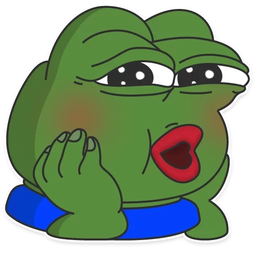 toad pepe, toad pepe heart, toad pepe stickers, frog pepe smile, pepe frog