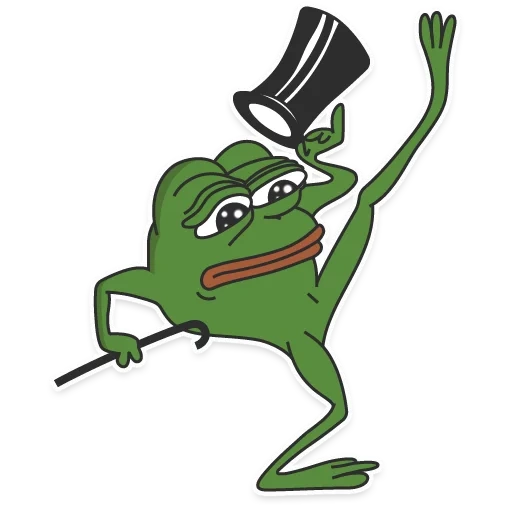 pepe aimided stickers, grenouille pepe, styles pepe, pepe toad, pepe frog