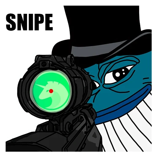 stations de compression, pepe meme, mème sniper, sniper meme, sniper de pepe