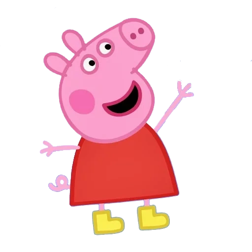 schwein peppa, george schwein peppa, schwein peppa charaktere, peppa george, peppa schwein auf einem transparenten hintergrund