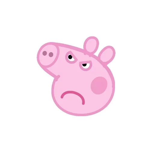 cerdo peppa, george peppa pig, cabeza de peppa de cerdo, cara de peppa de cerdo, peppa george russia