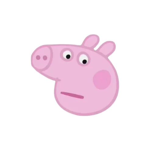 cerdo peppa, pigpa cerdo con 2 georges, peppa mask pig, cabeza de peppa de cerdo, peppa face