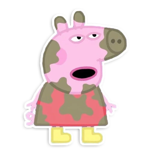 mika peppa, paprika, peppa george, peppa pig, schwein peppa rebecca