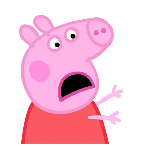 pepp peppa, babi peppa, kepala babi poppa