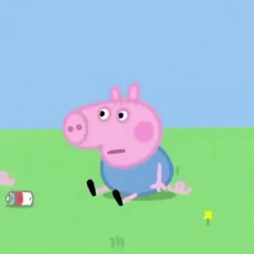 peppa pig, peppa george, piga papa papa, poppa george pig, dessin animé pig peppa