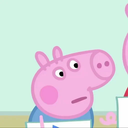 pipa-mumps, george peppa, mumps, george piggy peppa, george cartoon pepa piggy