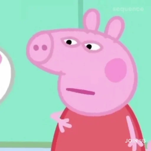 peppa peppa, paperas pipa, piel de cerdo pequeña, piggy page hipo, parotitis de page