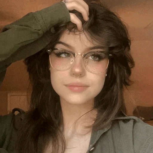 девушка, женщина, кэрол гарсия, красивые девушки, girl with glasses