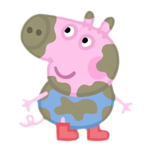 pig peppa, george pig peppa, personajes de peppa de cerdo, peppa peppa, poppa pig