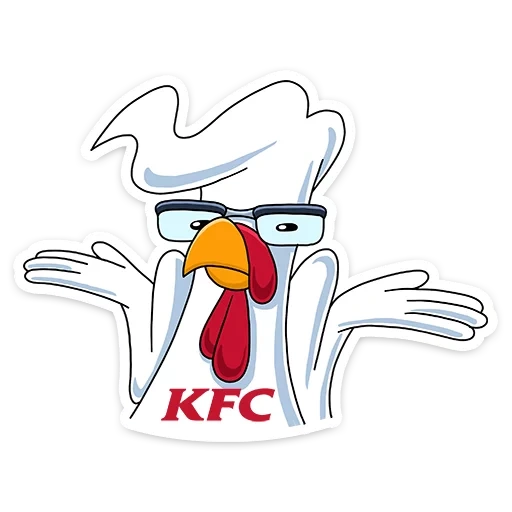 кфс, kfc, петух кфс, курица кфс