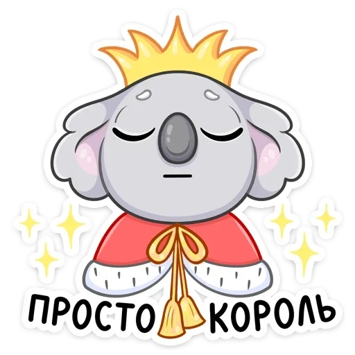 lovely, sticker, koala percy