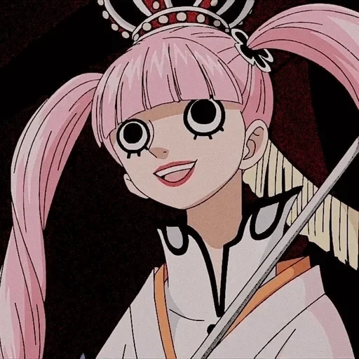 perona, van pis 366, personagem de anime, perona one piece, pirona mujiwarami