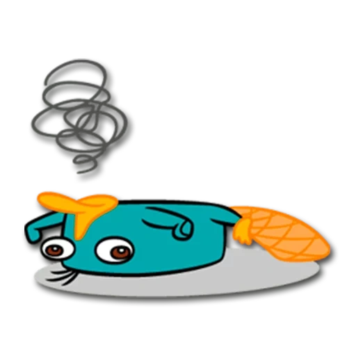 text, perry the platypus, perry the platypus, perry the platypus is sleeping, perry patkonos cartoon