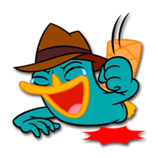 ornitorrinco, perry ornitorrinco, ornitorrinco, gambá perry duck