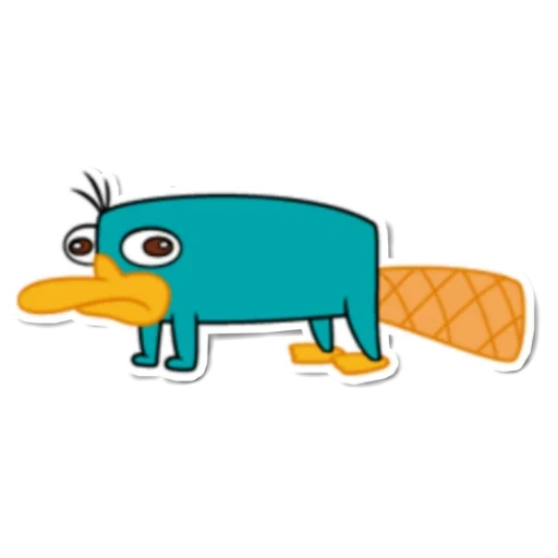 perry the platypus, parri platypus, perry patkonos cartoon, perry sryzovoi putkonos, perry the platypus is small