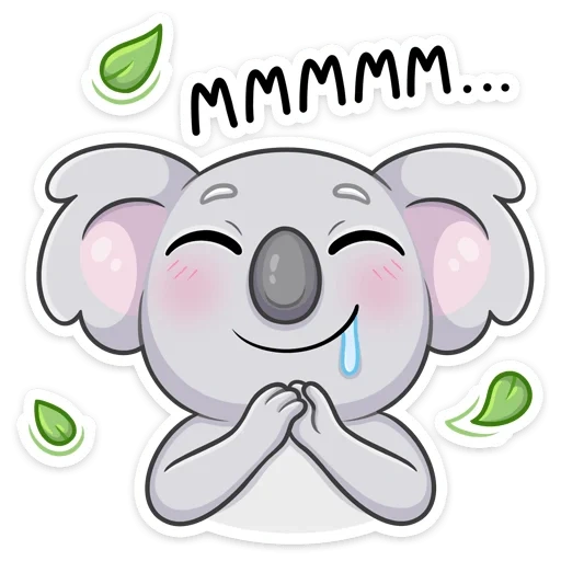 hermoso, coala, emoji, koala percy