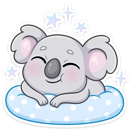 hermoso, coala, koala percy, dibujos de luz lindos