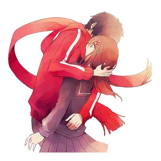 artes de anime de una pareja, abrazos de anime, ayano tateyama shintaro, actores de una ciudad cegada, ayano tateyama shintaro kisaragi